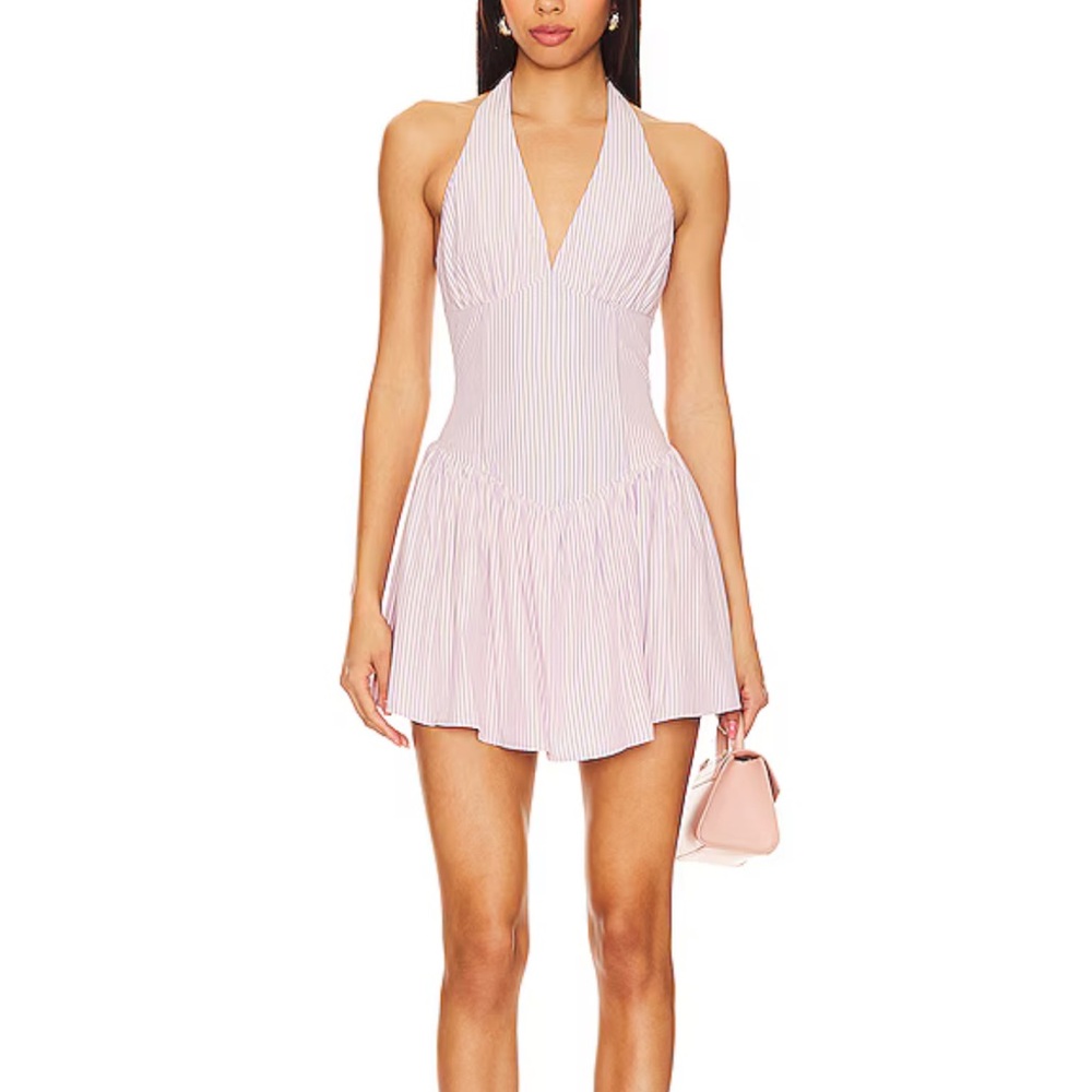 Yolani Mini Dress in Pink Stripe
MORE TO COME